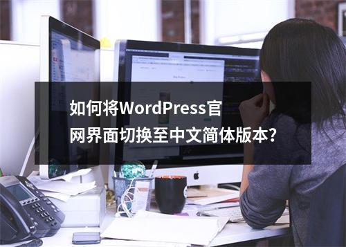 如何将WordPress官网界面切换至中文简体版本?
