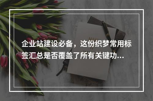 企业站建设必备,这份织梦常用标签汇总是否覆盖了所有关键功能?
