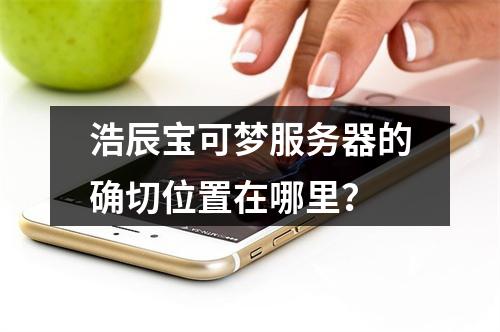 浩辰宝可梦服务器的确切位置在哪里?