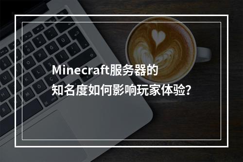 Minecraft服务器的知名度如何影响玩家体验?