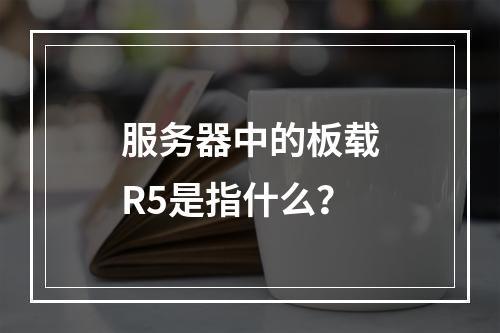服务器中的板载R5是指什么?