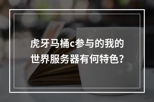 虎牙马桶c参与的我的世界服务器有何特色?