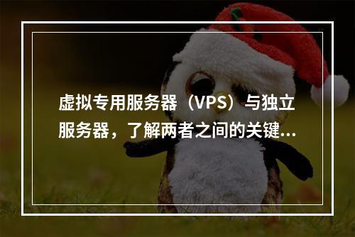 虚拟专用服务器(VPS)与独立服务器,了解两者之间的关键差异