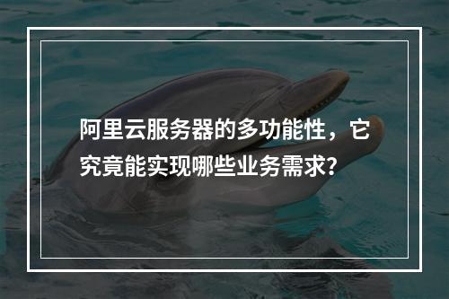 阿里云服务器的多功能性,它究竟能实现哪些业务需求?