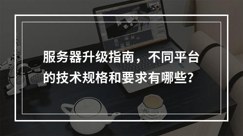 服务器升级指南,不同平台的技术规格和要求有哪些?