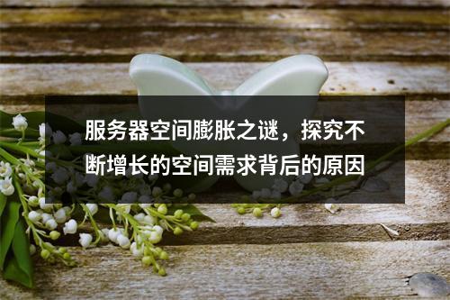 服务器空间膨胀之谜,探究不断增长的空间需求背后的原因