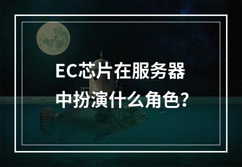 EC芯片在服务器中扮演什么角色?