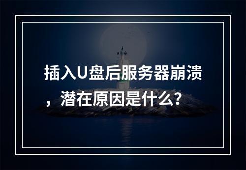 插入U盘后服务器崩溃,潜在原因是什么?