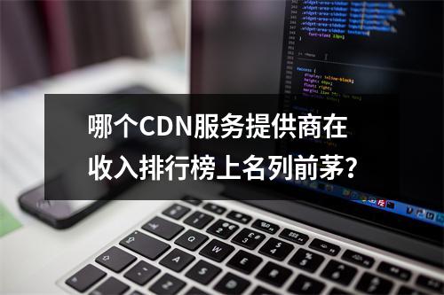 哪个CDN服务提供商在收入排行榜上名列前茅?