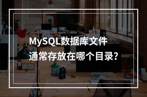 MySQL数据库文件通常存放在哪个目录?