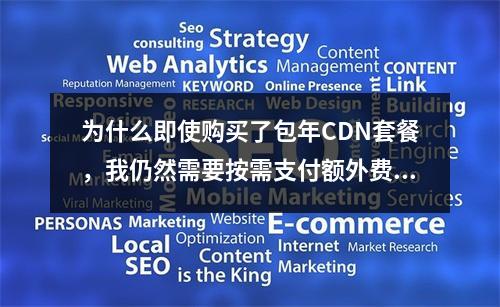 为什么即使购买了包年CDN套餐,我仍然需要按需支付额外费用?