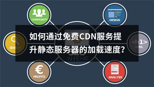 如何通过免费CDN服务提升静态服务器的加载速度?