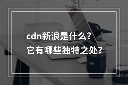 cdn新浪是什么?它有哪些独特之处?