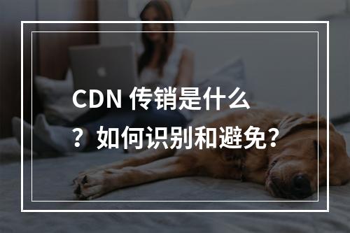 CDN 传销是什么?如何识别和避免?