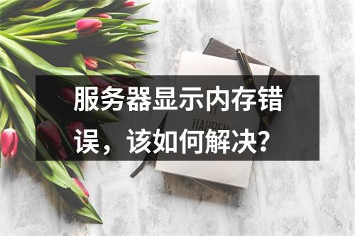 服务器显示内存错误,该如何解决?