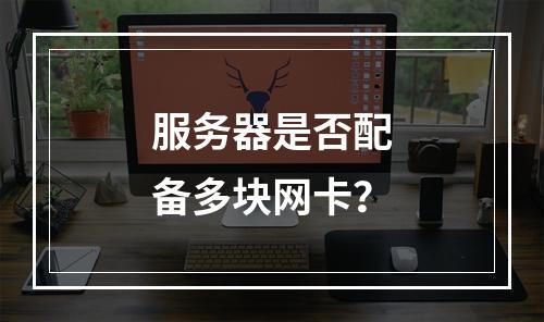 服务器是否配备多块网卡?