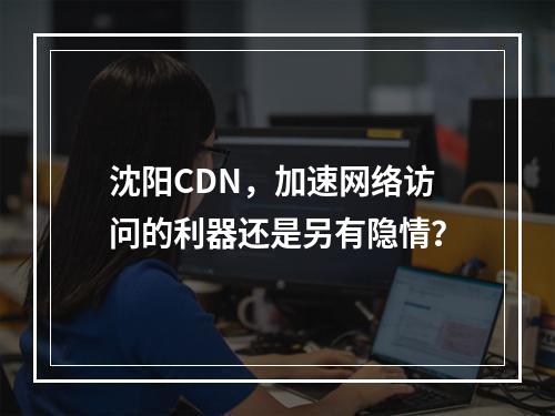 沈阳CDN,加速网络访问的利器还是另有隐情?