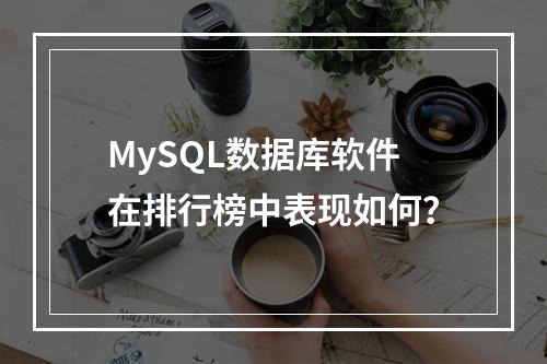 MySQL数据库软件在排行榜中表现如何?