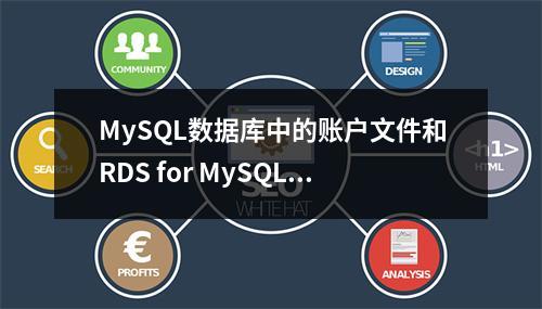 MySQL数据库中的账户文件和RDS for MySQL内置账户是如何介绍的?