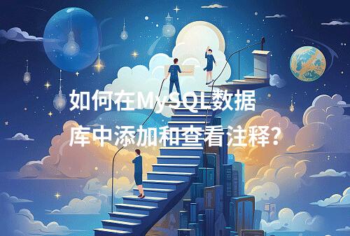 如何在MySQL数据库中添加和查看注释?