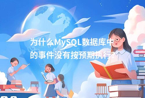 为什么MySQL数据库中的事件没有按预期执行?