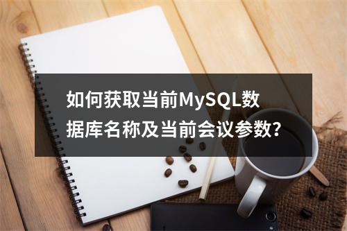 如何获取当前MySQL数据库名称及当前会议参数?