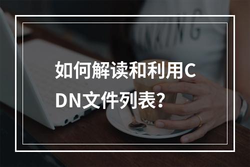 如何解读和利用CDN文件列表?