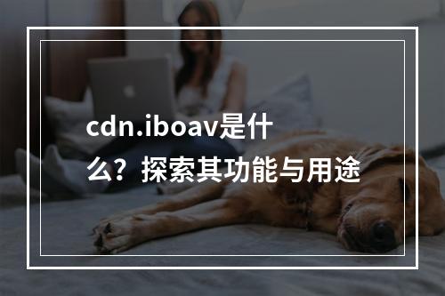 cdn.iboav是什么?探索其功能与用途