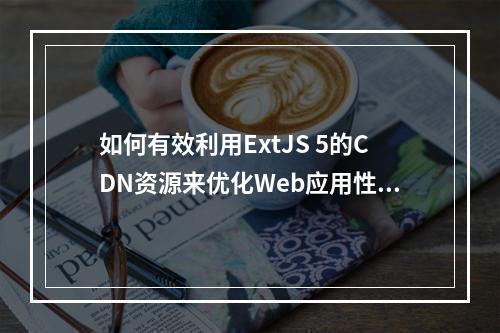 如何有效利用ExtJS 5的CDN资源来优化Web应用性能?