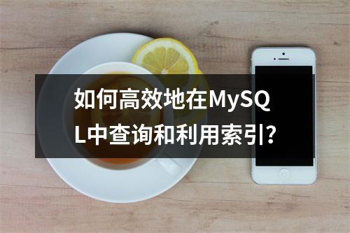 如何高效地在MySQL中查询和利用索引?