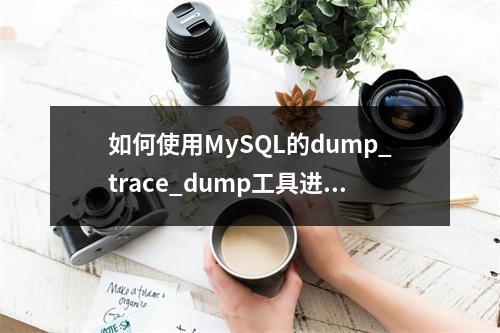 如何使用MySQL的dump_trace_dump工具进行数据库性能分析?