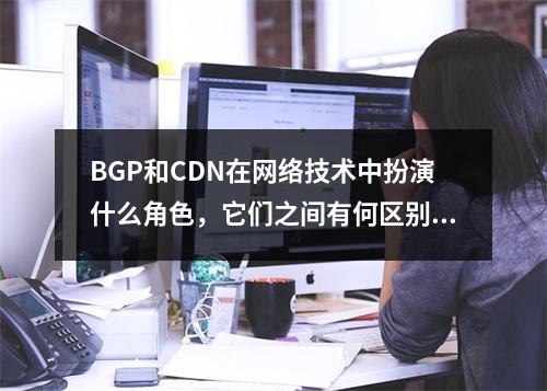 BGP和CDN在网络技术中扮演什么角色,它们之间有何区别?