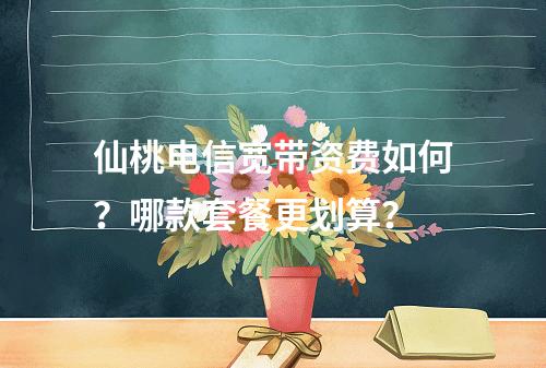 仙桃电信宽带资费如何？哪款套餐更划算？