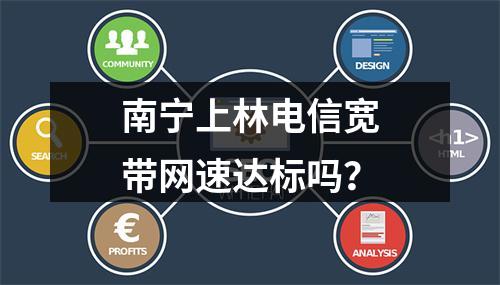 南宁上林电信宽带网速达标吗？