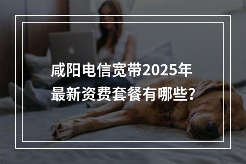 咸阳电信宽带2025年最新资费套餐有哪些？