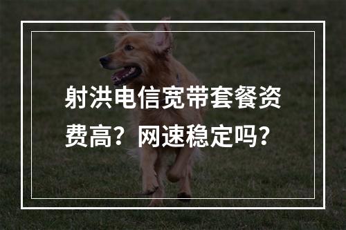 射洪电信宽带套餐资费高？网速稳定吗？