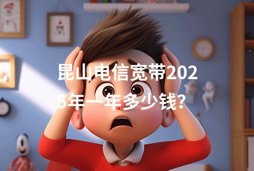 昆山电信宽带2025年一年多少钱？