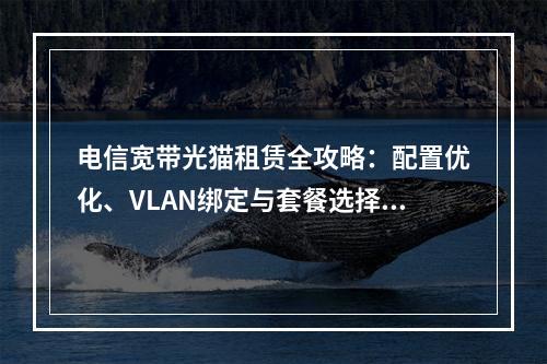 电信宽带光猫租赁全攻略：配置优化、VLAN绑定与套餐选择指南
