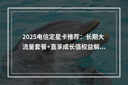 2025电信定星卡推荐：长期大流量套餐+直享成长值权益解析