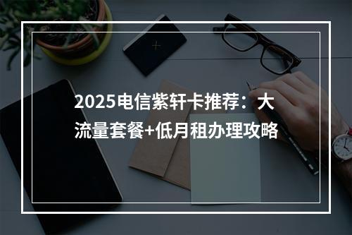 2025电信紫轩卡推荐：大流量套餐+低月租办理攻略