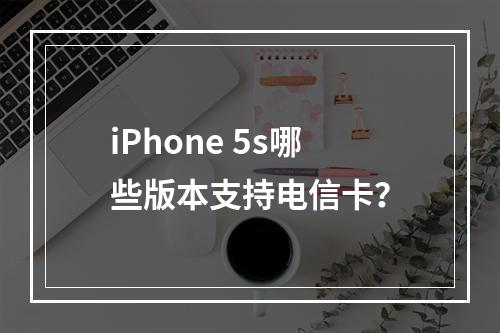 iPhone 5s哪些版本支持电信卡？