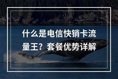 什么是电信快销卡流量王？套餐优势详解