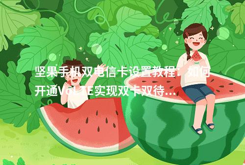 坚果手机双电信卡设置教程：如何开通VoLTE实现双卡双待？