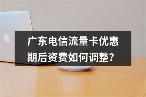 广东电信流量卡优惠期后资费如何调整？