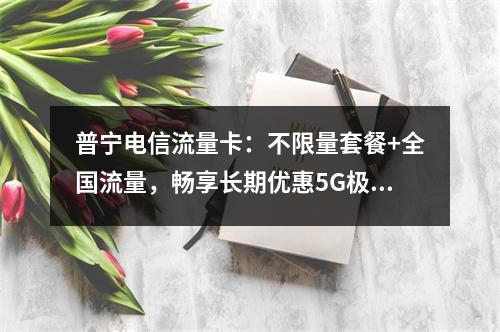 普宁电信流量卡：不限量套餐+全国流量，畅享长期优惠5G极速体验