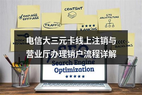 电信大三元卡线上注销与营业厅办理销户流程详解