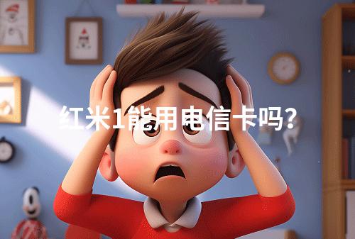 红米1能用电信卡吗？