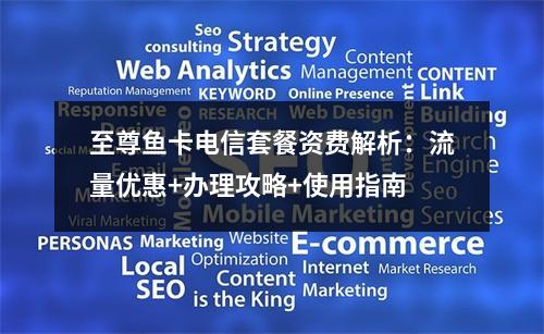 至尊鱼卡电信套餐资费解析：流量优惠+办理攻略+使用指南