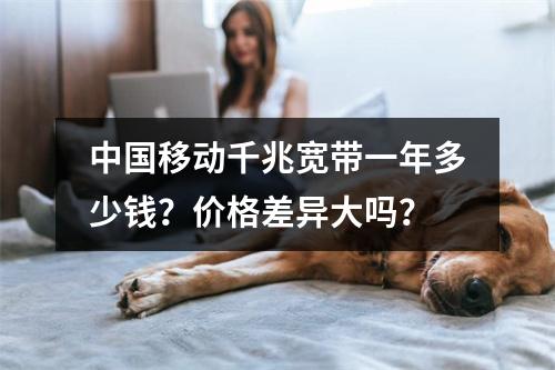 中国移动千兆宽带一年多少钱？价格差异大吗？