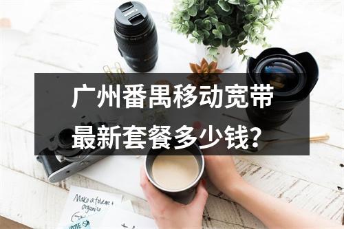 广州番禺移动宽带最新套餐多少钱？